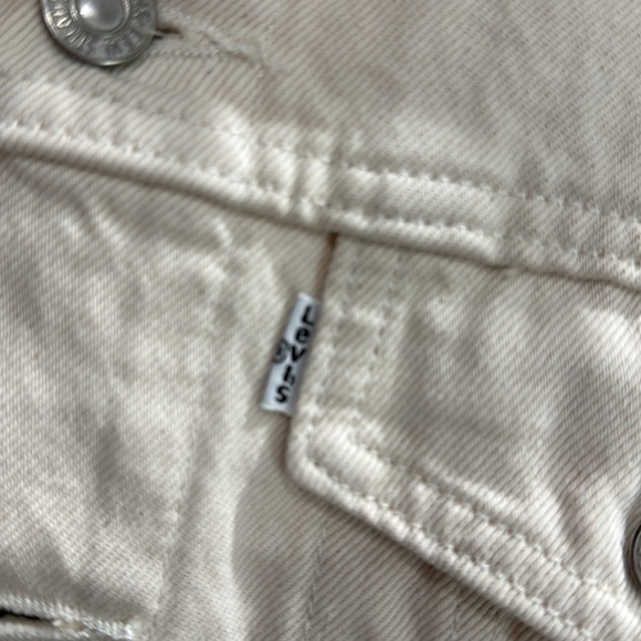 NWT Levi’s Ex boyfriend Trucker Denim Jacket X-Large - Picture 5 of 6
